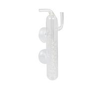 HVRFJXI CO2 Diffuser Spirals Bubble Counter For Aquarium Planted For Tank High-Transparent Glass Supply Accessories Bubble Counter