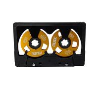 HVRFJXI Collectible Open Frame Tape 45Minutes Double Side Premium Sound Claritys Creative Projects Double Side Metal Cassettes