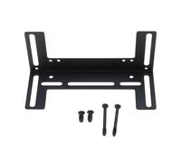 HVRFJXI Cooling Fan Bracket, Water Pumps Tanks Reservoir Metal, 120mm Size, Black Rack