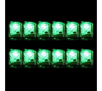 HVRFJXI Cubes for Drinks Drinking Lights 7 Colorful Led Waterproof Ice Light Party Up That