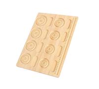 HVRFJXI Dense Oaken Jewelry Making Board with Not Slip Face for Creative Crafting Green Jewelry Storage