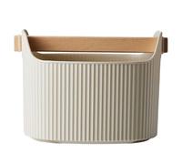 HVRFJXI Fashion Kitchen Espresso Waste Box HIPS Texture Coffee Grinds Knocks Grounds Bin Accessories For Coffe Coffee Knocks
