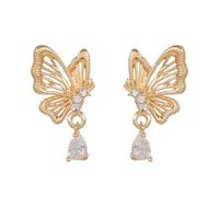 HVRFJXI Fashionable Zircon Decorated Headphone Stabilizers Metal Retention Clip Universals For Active Lifestyles Lightweight Portable Earbud Clip