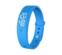 HVRFJXI Fitness Observer Smart Bangle Defeat Alarm Quiet Wake Up Observe Sleep Analysis Long Battery Life Alarm Wristband
