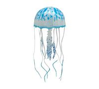 HVRFJXI Floating Aquarium Toy Decorative Fishtank Accessories Swim Jellyfish Shape Glowing Fish Tanks Decorations