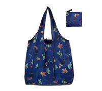 HVRFJXI Foldable Shopping Bag Trendy & Functional Easy to Carry Grocery with Large Capacity Versatile Handy Pouch