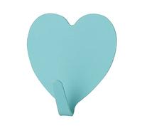 HVRFJXI for Creative Adhesive Hanger 7 Colors Nail Drilling Free Strong Load Bearing Heart Shaped Hook Anti Fall Simple Exquisit Adhesive Hangers for The Wall Hooks Heavy Duty for Home Dorm