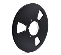 HVRFJXI Heavy Duty 3 Hole Aluminum Reel For 1/4" Open Tape Decks 10.5Inch Hub Disk Accessory New Aluminum Packaging Box