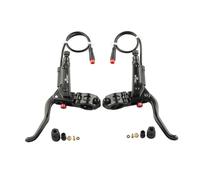 HVRFJXI Hydraulic Disc Brakes Electric Power Close Brake Bicycles Levers for Skateboarding