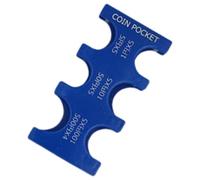 HVRFJXI Large Capacity Coin Sorting Systems with Buildable Lid for Creative Coin Storage Solution Home Organization Household Money Saving Organizers