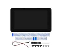 HVRFJXI Lightweight 7inch Touchable LCD Screen Display Development Board 1024x600 for 5 4B 3B+ Development Board Accessories Display