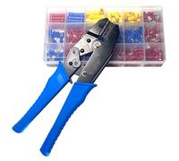 HVRFJXI LS2546B Heavy Duty Crimping Pliers For Large Crossed Section Wire And Insulated Terminals Clamping Insulated Terminals Crimping Kit For Networking Wiring