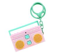 HVRFJXI Miniature Voice Recorder Keychain Single Touch Operating Durability Case Multiple Color Student Recorder