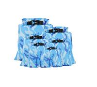 HVRFJXI Minimal Waterproof Storage Sacks 6 Piece Set Compact Permanent Outdoor Rudiments for Tourists Polyester Impermeable Storage Bags