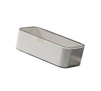 HVRFJXI Multilayered Bathroom Planner for Makeup Dermocare Rudiments Slanted Opening Plan Space Saving Conceit Cabinet Storage Box Cosmetic Storage Container