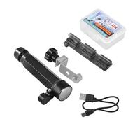HVRFJXI Portable Night Fishing Rod Light 2 Gear Brightness Adjustable Tip Bridge Raft Accessory