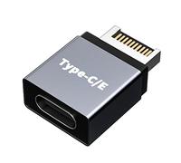 HVRFJXI Professional Type-e Male to Type-c Female Connector Computer Motherboard Adapter Front Panel Computers