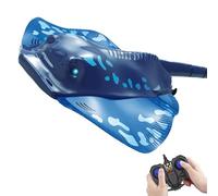 HVRFJXI Remote Control Devil Ray Swimming Fish Toy with Life Like Movement Educational for Boy Girl Outdoor Water