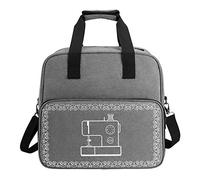 HVRFJXI Sewing Machine Carrying for Case Tote Bag with Shoulder Strap Fits Most Standard for Storage Bags with Zips for Clothing