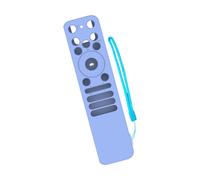 HVRFJXI Silicone Protective Cover for Mr25ga Tvs Remote Control Anti Slip Shockproof Skin with Wrist Lanyard Design