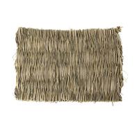 HVRFJXI Soft Grass Mat Natural Woven Pet House Bed Nest Mats Rabbits Chew Toys For Hamsters Parrot Rabbits Hedgehog Pet Bedding For Small Animals Carefresh