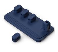 HVRFJXI Sustainable Silicone Wire Holders Adhesive Cable Holder Clips For Neat Work Area Gentle Adhesive Desk Cable Management