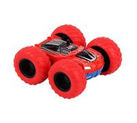 HVRFJXI Toy Pull Back Car Big Tire Four-wheel Drive for Boys and Girls Double-sided Friction Power Vehicles