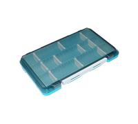 HVRFJXI Transparent Adjustable Dividers Terminals Fishing Tackle Box Waterproof Hooks Storage Trags Lures Organizers