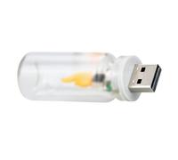 HVRFJXI USB Operated Realistic Dancing Flame Led Decoration Safe Abs Component for Relaxation Camping