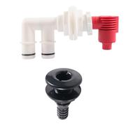 HVRFJXI Vessel Livewell Airator Drain Gate Structure Expert Oxygenation Easy Installation for Oceanwater Fishing Equipment Tall Execution Livewell Fan