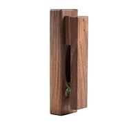 HVRFJXI Wood Towel Hook Adhesive Vintage Wall Mounted Rack Holder Bag Clothes Hanger for Bathroom Kitchen Wood Hook