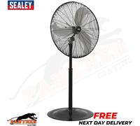 HVSF30 Sealey Industrial High Velocity Oscillating Pedestal Fan 30" 230V [Fans