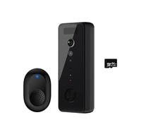HVSYVVSRL 5G 2.4G WiFi Doorbell Camera 1080P Video Intercom HD Night Vision PIR Motion Detection Tuya Smart Home Ring Door Bell Two Way Audio(With 64G SD)