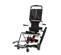 HVSYVVSRL Hospital Portable Folding Electric Stair Climbing Chair Seniors For The Disabled Automatic Climb Wheelchair Soft Close quiet Lid(ST003 white)