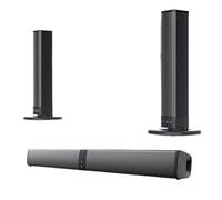 HVSYVVSRL Portable Sound Bar Super Powerful Wireless Bluetooth Speaker Home TV Box Surround Stereo Versatile Connectivity