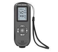 HW-300S Coating Thickness Gauge High Accuracy Digital Paint Film Tester LCD Backlight Display Measuring Tool with Magnetic Induction Vortex Principle Probe for Metal Surface Non-Conductive Measurement