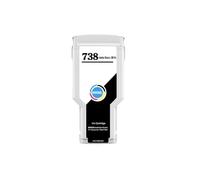 HW Compatible Ink Cartridge 300ML Compatible With DesignJet T850 T950 Printer Full Pigment Ink With Stable Chip(HP738 -MBK- 300ML)