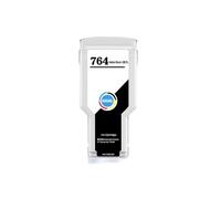 HW.Compatible Ink Cartridge Compatible With DesignJet T3500 Printer With Dye Full Ink Chip 764 Series(HP764 -MBK- 300ML)