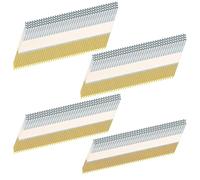 HW HAMWOO 34°Framing Nails,Ring Shank,2",2-1/2",3",3-1/2":480Pcs