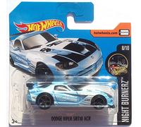 HW HotWheels DTY82 - Dodge Viper SRT10 ACR light blue (Night Burnerz 8/10)