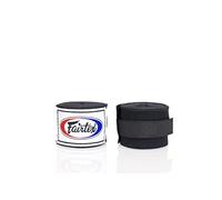 HW2 Fairtex Black 4.5m Stretch Wraps-BLK
