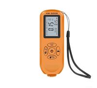 HW300S Digital Dry Film Thickness Gauge With Magnetic Induction And Automatic Modes For Precise Coating Measurement In Workshops And Laboratories(Orange)
