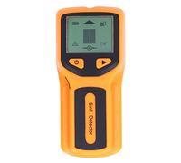 HW430 5 in 1 Stud Finder, Electronic Wall Scanner with LCD Display, Multifunctional Metal Stud Detector for Wood, Pipes and Live AC Wires, Sensitive Smart Sensor for Walls, Floors (Yellow)