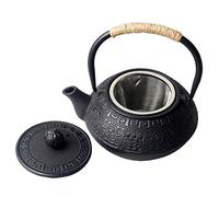 HwaGui-Chinese Cast Iron Teapot Classic Tea Pot Stove Top Teapots with Infuser 600ml/20oz