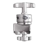 HWAMART Multi Functional Heavy Duty Grip Head for Light Stand, Extension Boom Arm and Accessories, 2.5" Diameter Chrome