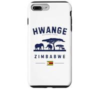 Hwange National Park Zimbabwe Flag Elephants Safari Case for iPhone 7 Plus/8 Plus