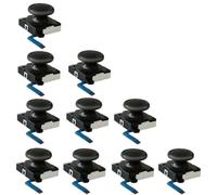 HWBZDPZQD 10 Pack for Joy-Con Analog Stick Replacement, Anti-Drift 3D Joystick, for Nintendo for Switch, for Switch for Lite(10pcs black)