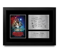 HWC Trading 80s Sci-Fi Series Cast Personalised Gift - Signed Autograph Picture, Framed A4 TV Memorabilia with Custom Name Message for Birthday Christmas Wedding