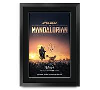 HWC Trading A3 FR Pedro Pascal Gifts Printed Signed Autograph Picture for TV Memorabilia Fans - A3 Framed