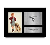 HWC Trading A4 Aileen Quinn Annie Gifts Printed Signed Autograph Picture for Movie Memorabilia Fans